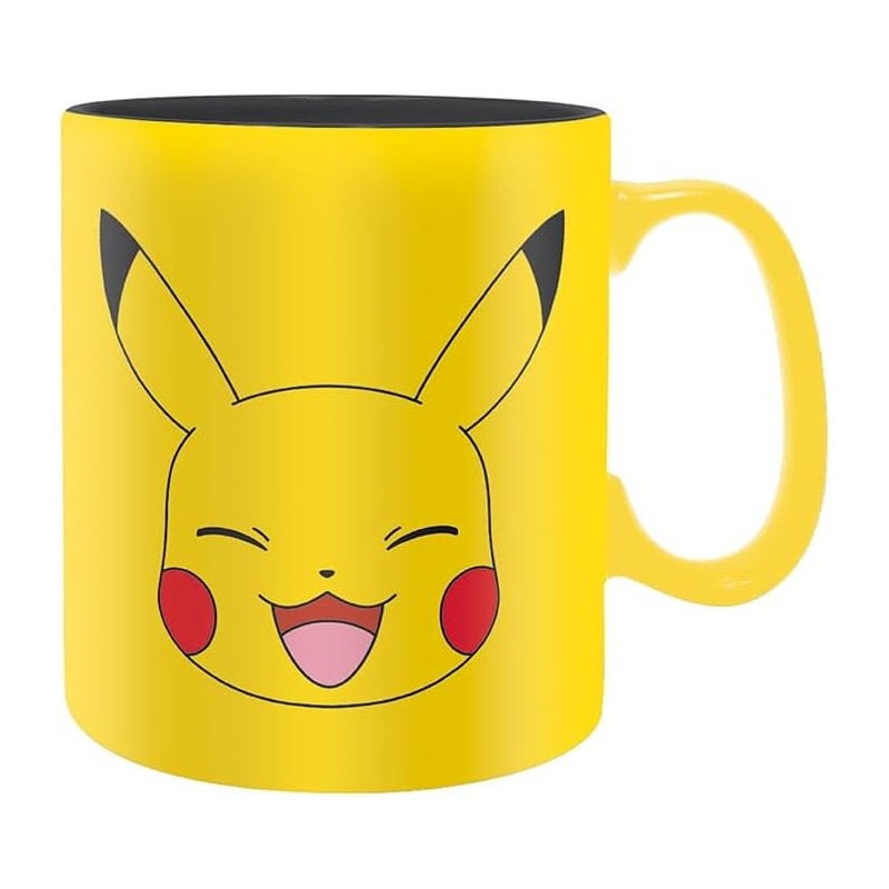 Taza Pokemon Pikachu Face Cerámica 460 ml