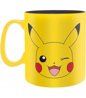 Taza Pokemon Pikachu Face Cerámica 460 ml