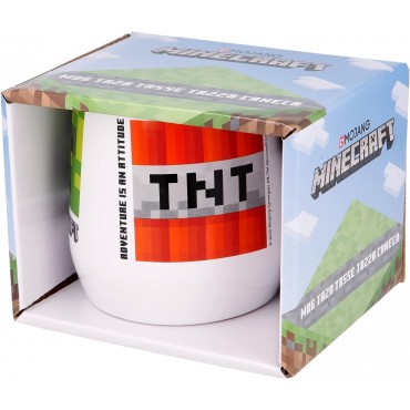 Taza Minecraft Cerámica 360 ml
