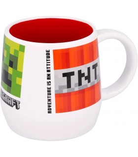 Taza Minecraft Cerámica 360 ml