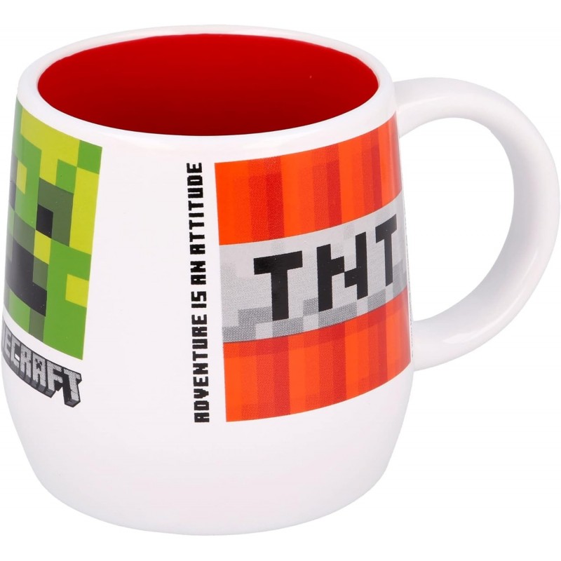 Taza Minecraft Cerámica 360 ml