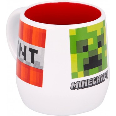 Taza Minecraft Cerámica 360 ml