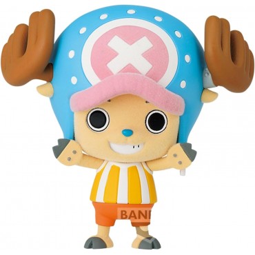 Figura Tony Chopper One Piece Fluffy Puffy Chopper & Bepo A 6 cms