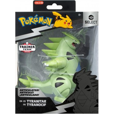 Figura Tyranitar Pokémon 25 Aniversario 15 cms