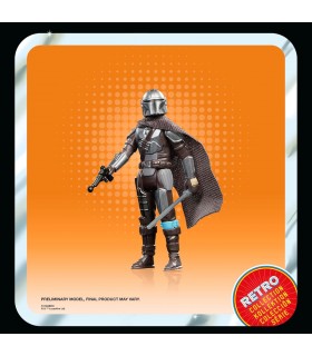 Figura The Mandalorian Star Wars The Book Of Boba Fett Retro Articulada 9,5 cms