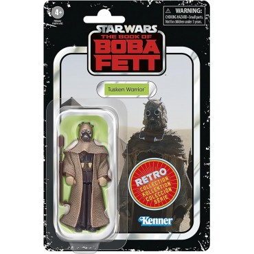 Figura Tusken Warrior Star Wars The Book of Boba Fett Retro Articulada 9,5 cms