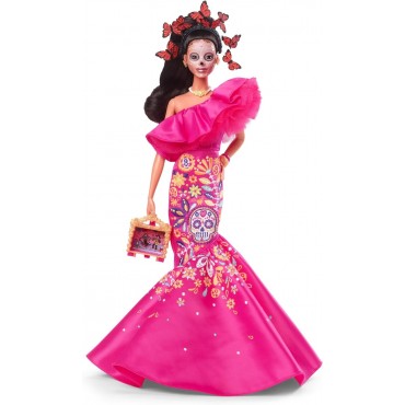 Figura Barbie Catrina Día De Los Muertos Signature Articulada 28 cms