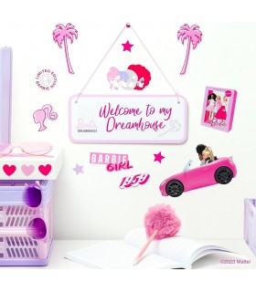 Letrero De Habitación Customizable Barbie 25 x 10 cms