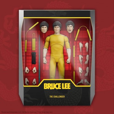 Figura Bruce Lee The Challenger Ultimate Articulada 18 cms