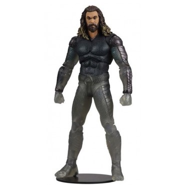 Figura Aquaman Stealth Suit Con Topo Aquaman Y El Reino Perdido Articulada 18 cms