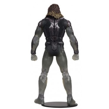 Figura Aquaman Stealth Suit Con Topo Aquaman Y El Reino Perdido Articulada 18 cms