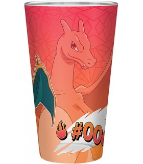 Vaso Charizard Pokémon Cristal 400 mls