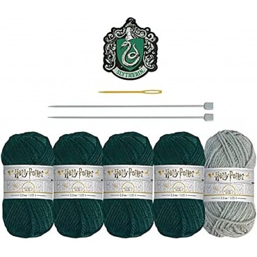 Kit Costura Bufanda Infinita Slytherin Harry Potter 