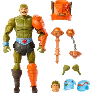 Figura Man At Arms Masters Of The Universe New Eternia Articulada 18 cms