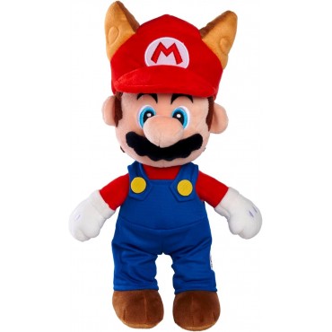 Peluche Super Mario Bros Tanuki Nintendo 30 cms