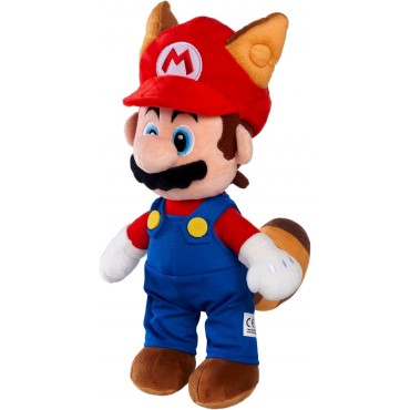 Peluche Super Mario Bros Tanuki Nintendo 30 cms