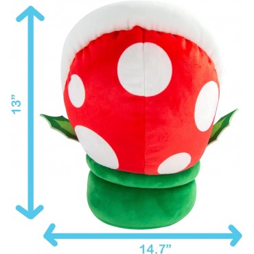 Peluche Mocchi Mocchi Planta Piraña Mario Kart Super Mario Bros 37 cms