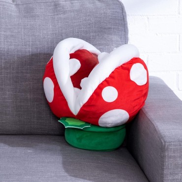 Peluche Mocchi Mocchi Planta Piraña Mario Kart Super Mario Bros 37 cms