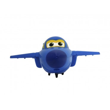 Figura Jerome Super Wings Avión Azul 7 cms