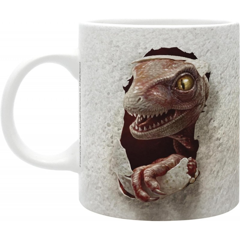 Taza Life Finds A Way Jurassic Park Cerámica 320 mls