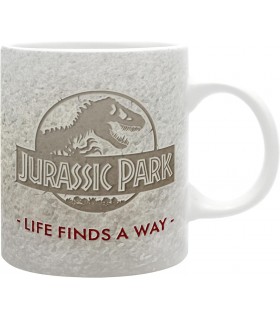 Taza Life Finds A Way Jurassic Park Cerámica 320 mls
