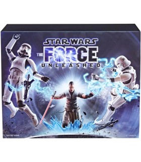Set Figuras Starkiller & Stormtroopers Star Wars The Force Unleashed Articulada 15 cms