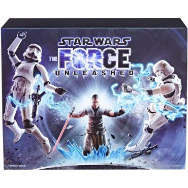 Set Figuras Starkiller & Stormtroopers Star Wars The Force Unleashed Articulada 15 cms