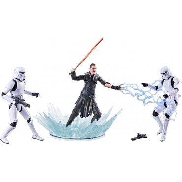 Set Figuras Starkiller & Stormtroopers Star Wars The Force Unleashed Articulada 15 cms