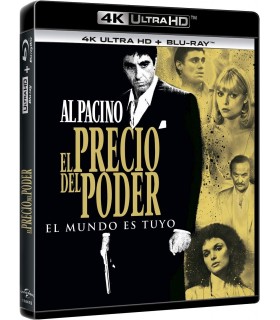 El precio del poder (4K UHD + BD) [Blu-ray]