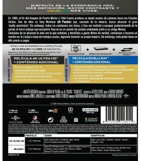 El precio del poder (4K UHD + BD) [Blu-ray]