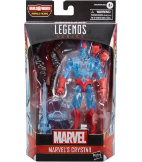 Figura Crystar Marvel Legends Articulada 15 cms