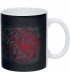 Taza Fire And Blood Juego De Tronos Game Of Thrones Cerámica 320 mls