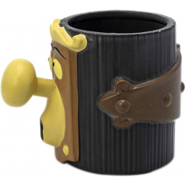 Taza 3D Pomo De Puerta Alicia En El País De Las Maravillas Disney Cerámica 500 mls