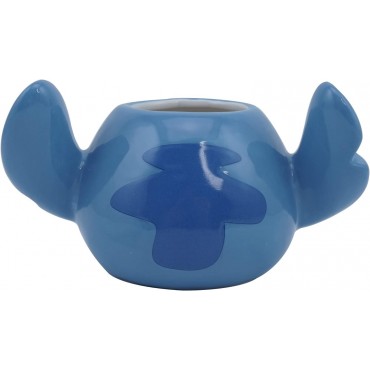 Taza 3D Cabeza Stitch Lilo & Stitch Disney Cerámica 325 mls