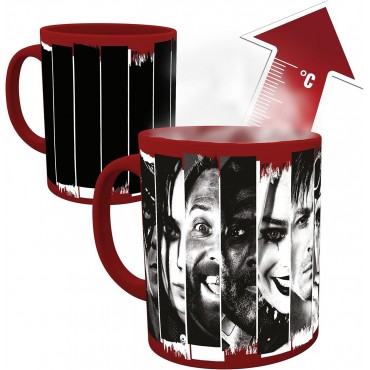 Taza Térmica Task Force X El Escuadrón Suicida DC Cerámica 320 mls