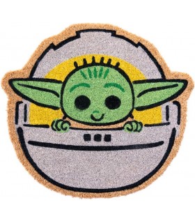 Felpudo Grogu En Cuna The Mandalorian Star Wars 55 x 50 cms