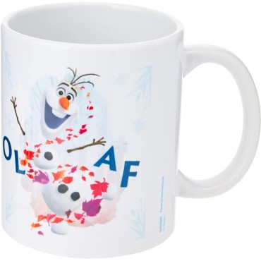Taza Olaf Frozen II Disney Cerámica 320 mls