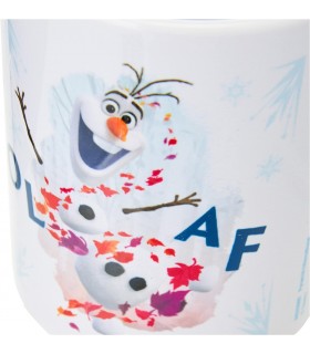 Taza Olaf Frozen II Disney Cerámica 320 mls