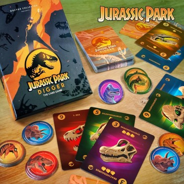 Juego De Cartas Jurassic Park Digger 