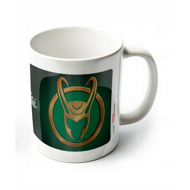 Taza Loki Casco Marvel Cerámica 315 mls