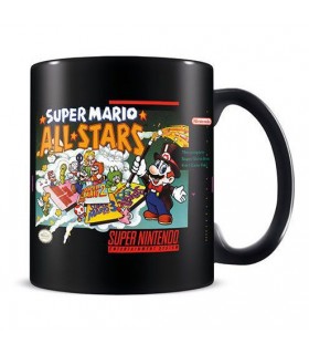 Taza All Stars Super Mario Bros Nintendo Cerámica 315 mls