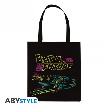 Bolsa Tote Back To The Future Neón 