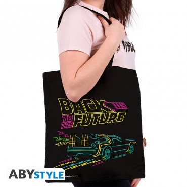 Bolsa Tote Back To The Future Neón 