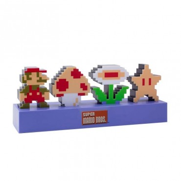 Lámpara Personajes Super Mario Bros Nintendo