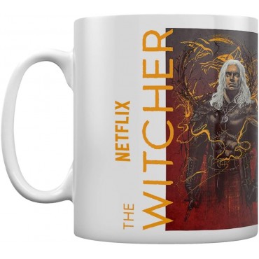 Taza Geralt The Wolf The Witcher Cerámica 315 mls