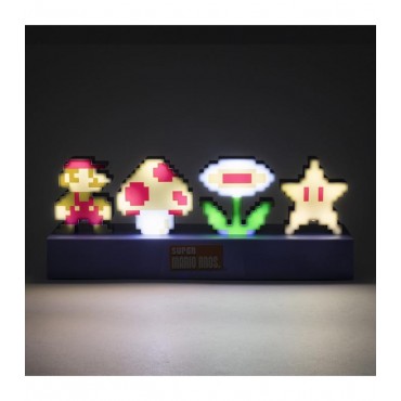 Lámpara Personajes Super Mario Bros Nintendo