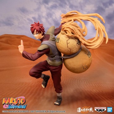 Figura Gaara Naruto Shippuden Colosseum 12 cms