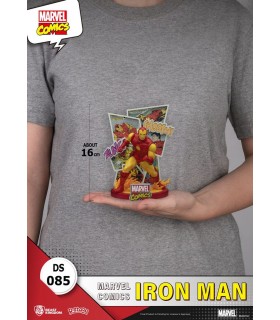 Figura Diorama Iron Man Marvel Comics 16 cms