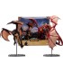 Set Figuras Dragons Multipack Red Highland Drake & Black Proto Drake World Of Warcraft 24 cms