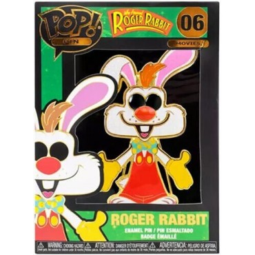 Pin Roger Rabbit Metal Esmaltado Pop 10 cms